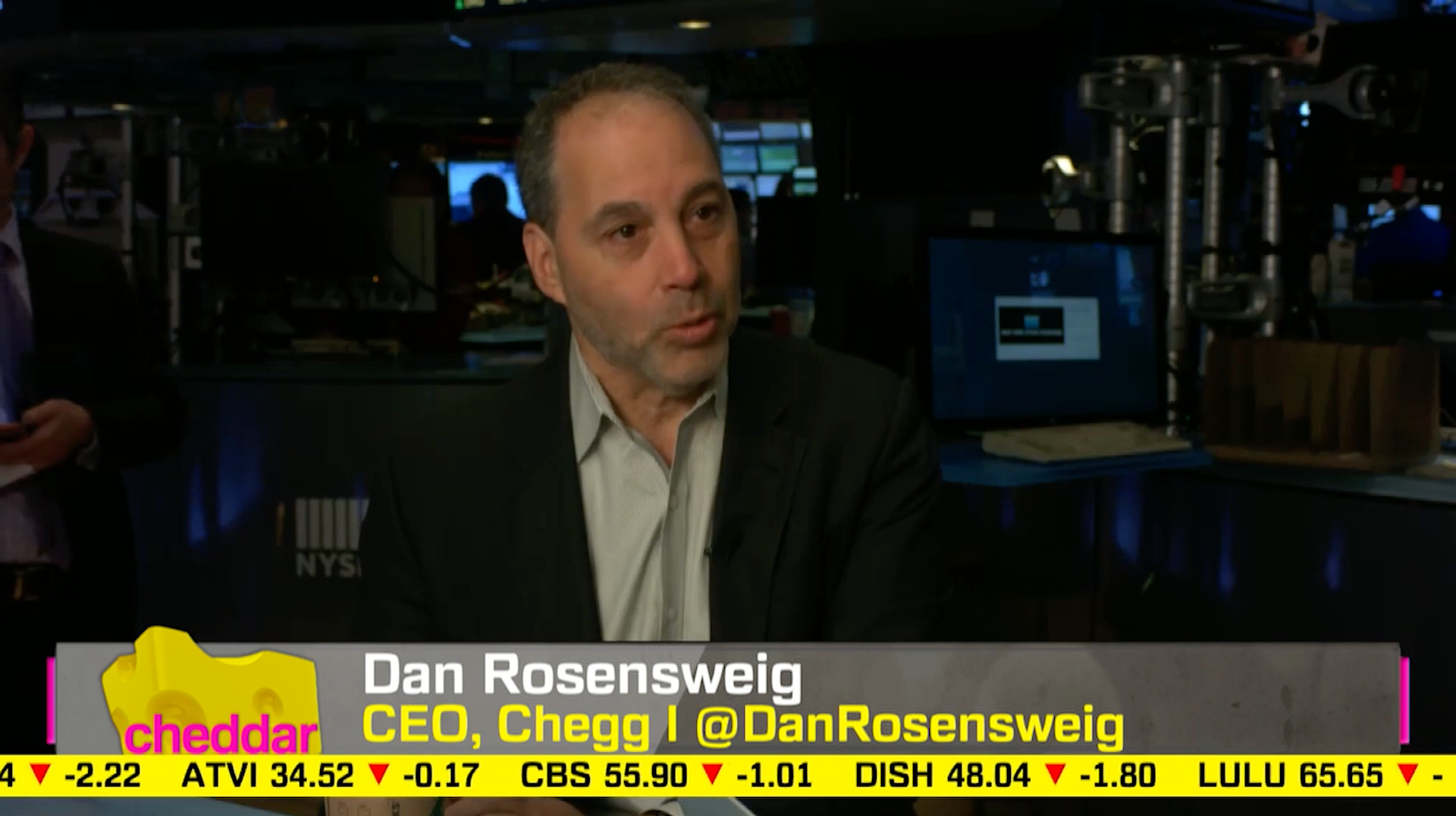 Chegg CEO Dan Rosensweig: College is A Bubble