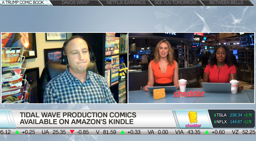 TidalWave's Darren Davis on Donald Trump Graphic Novel