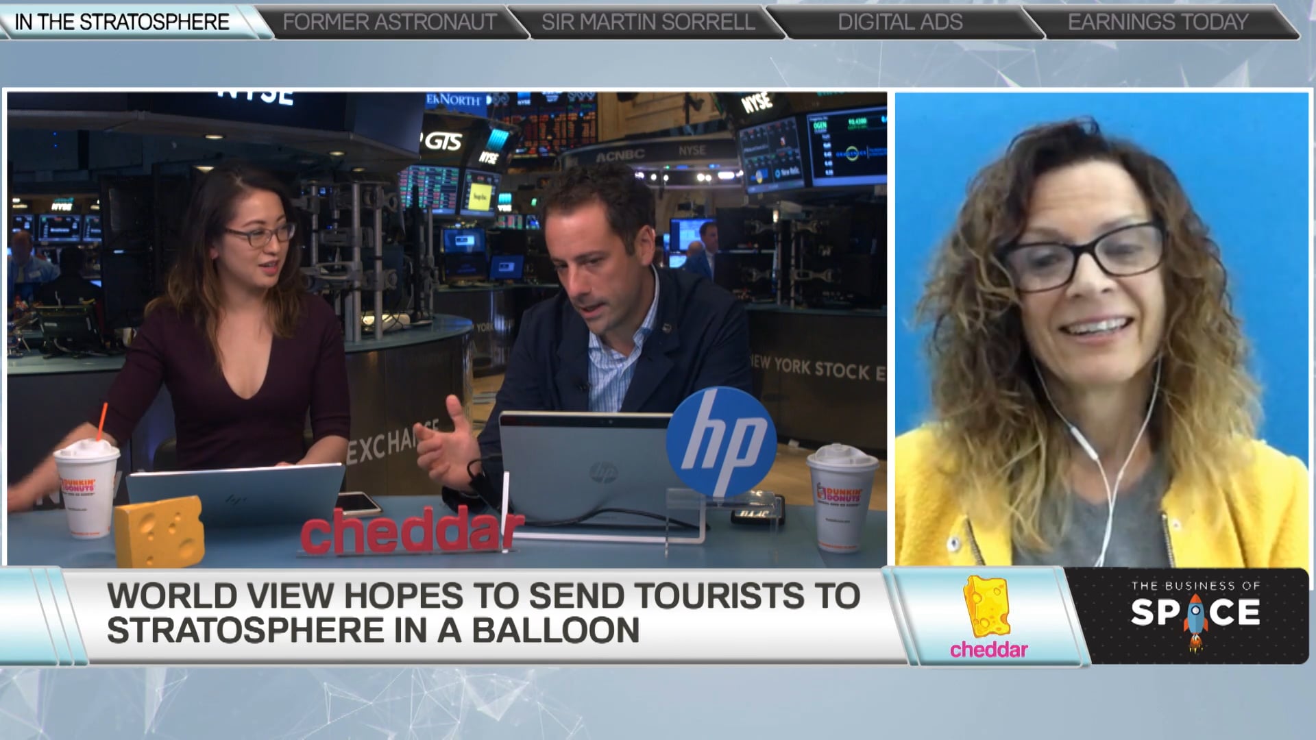 World View Hopes to Send Tourists Into the Stratosphere