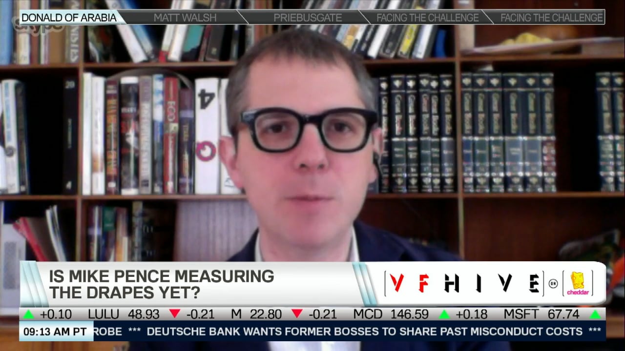President Pence? VF Hive's T.A. Frank Wonders If He's Up to It