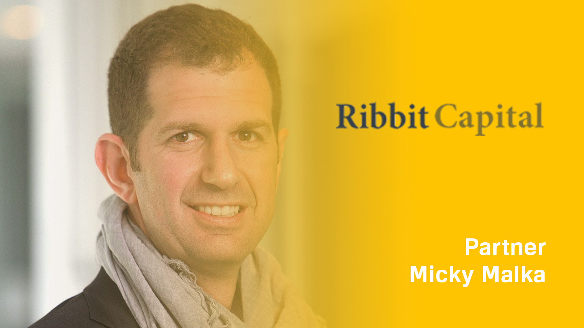 Ribbit Capital Managing Partner Micky Malka on Why Robo Advisor Trend Will Continue