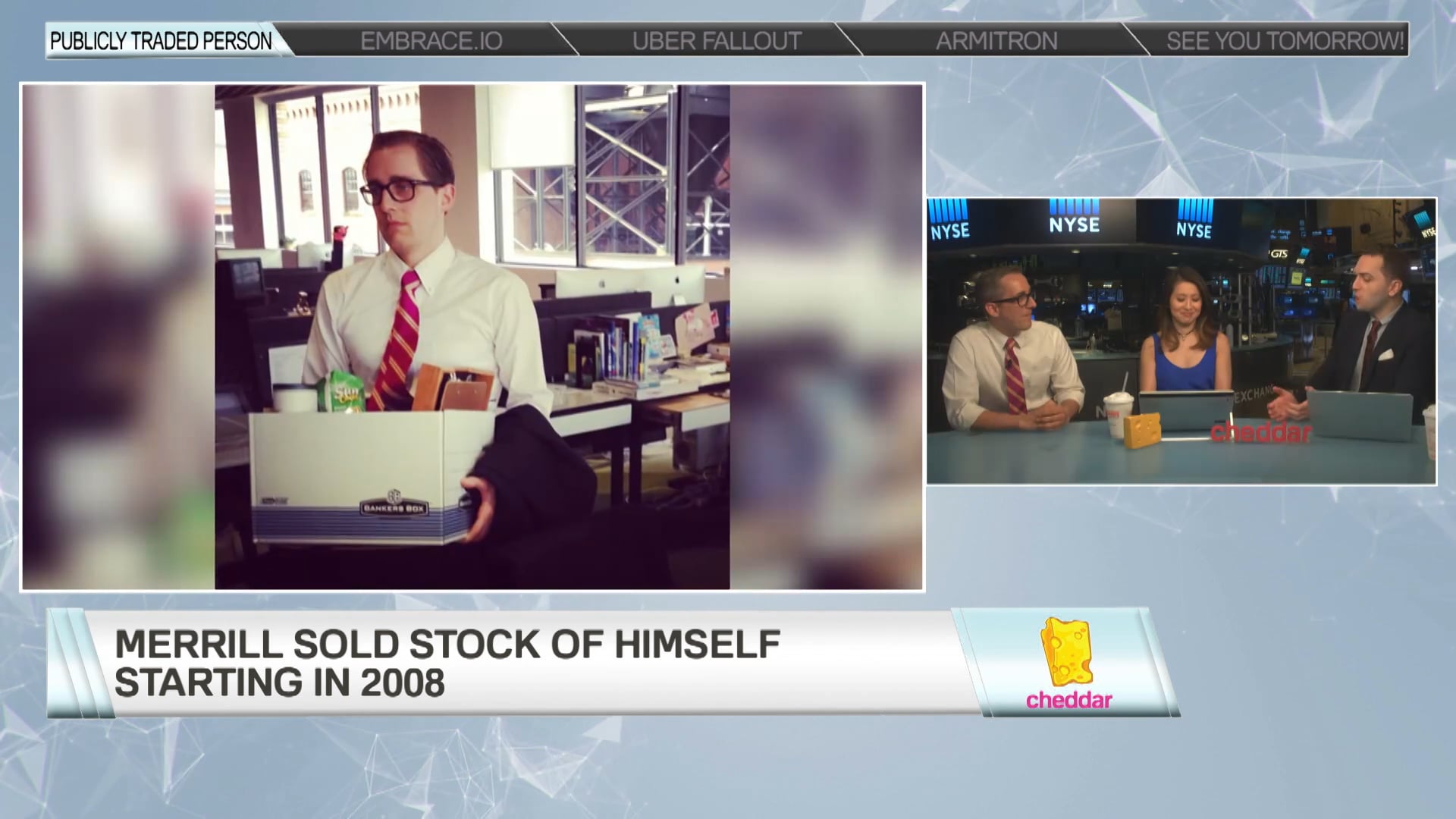 Mike Merrill is the First Publicly Traded Person