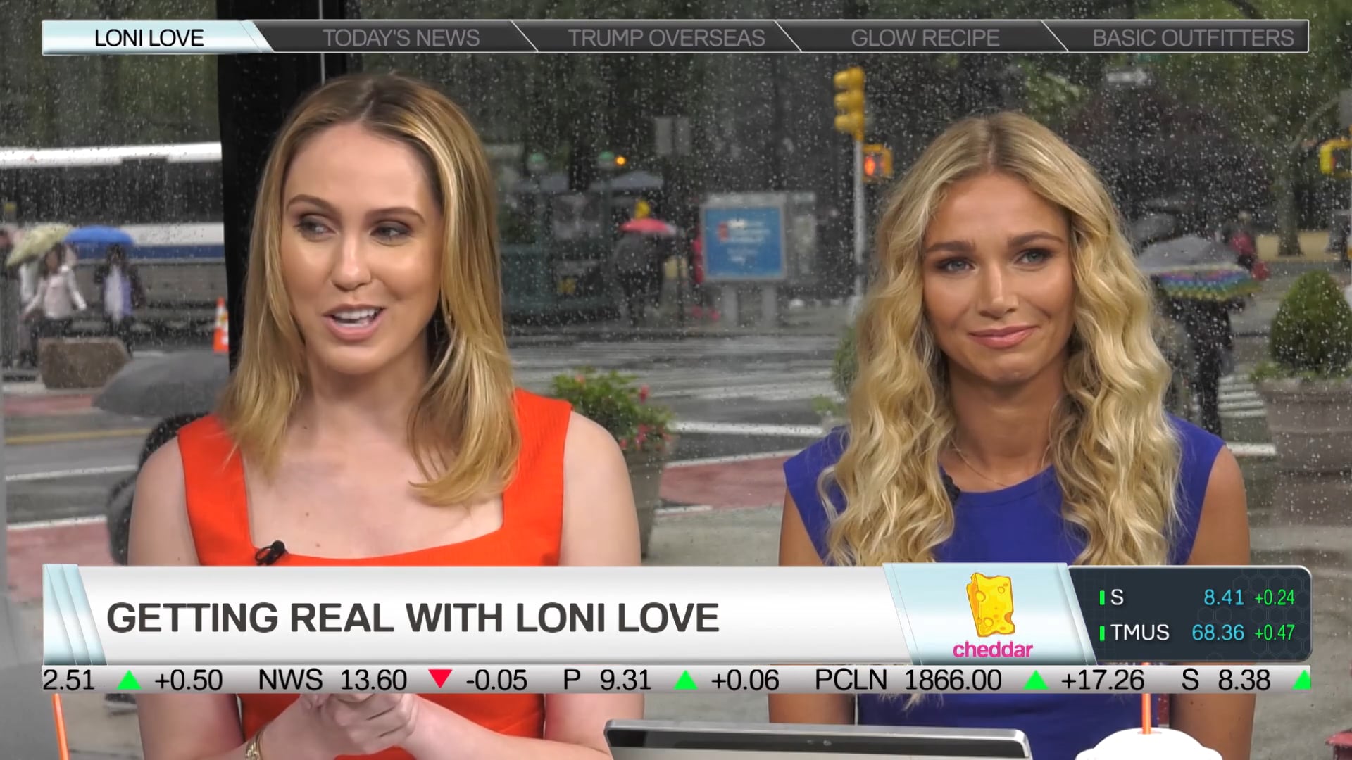 Loni Love, The Real host