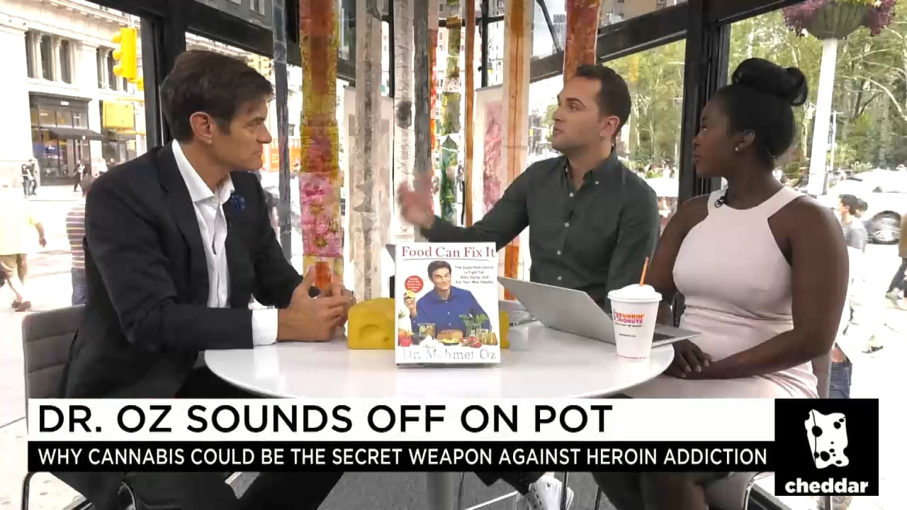 Dr. Oz Thinks Medical Marijuana Can Help Get Americans Off Opioids