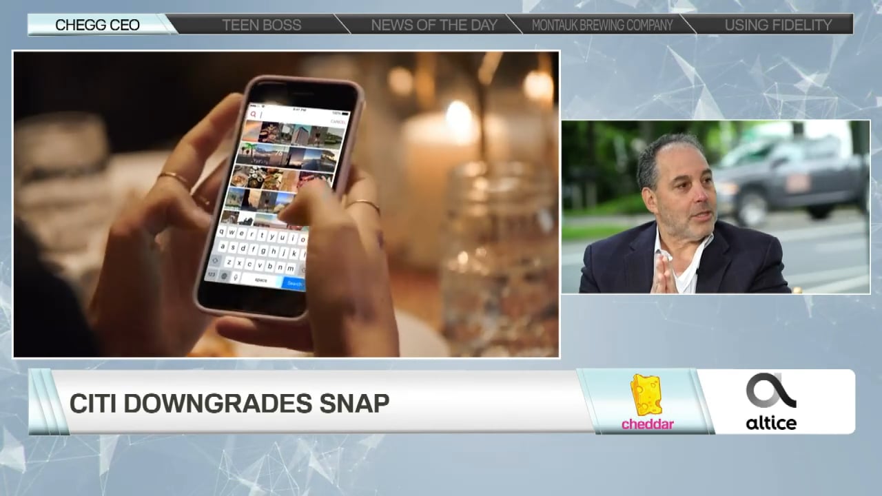 Chegg CEO Dan Rosensweig on Snap's Unique Competitive Situation