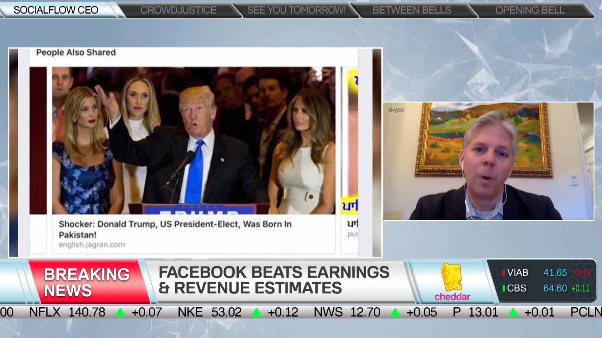 The Presidential Election's Impact on Facebook