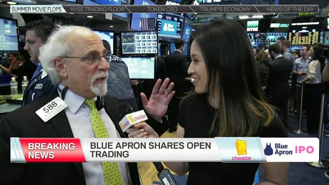 Blue Apron Shares Trade Above $10