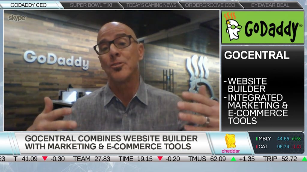 GoDaddy Details GoCentral Site Builder