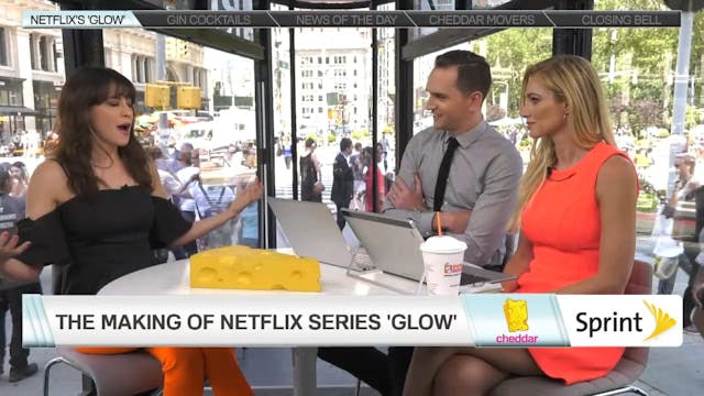 Star of Netflix Series "Glow" Dishes ...