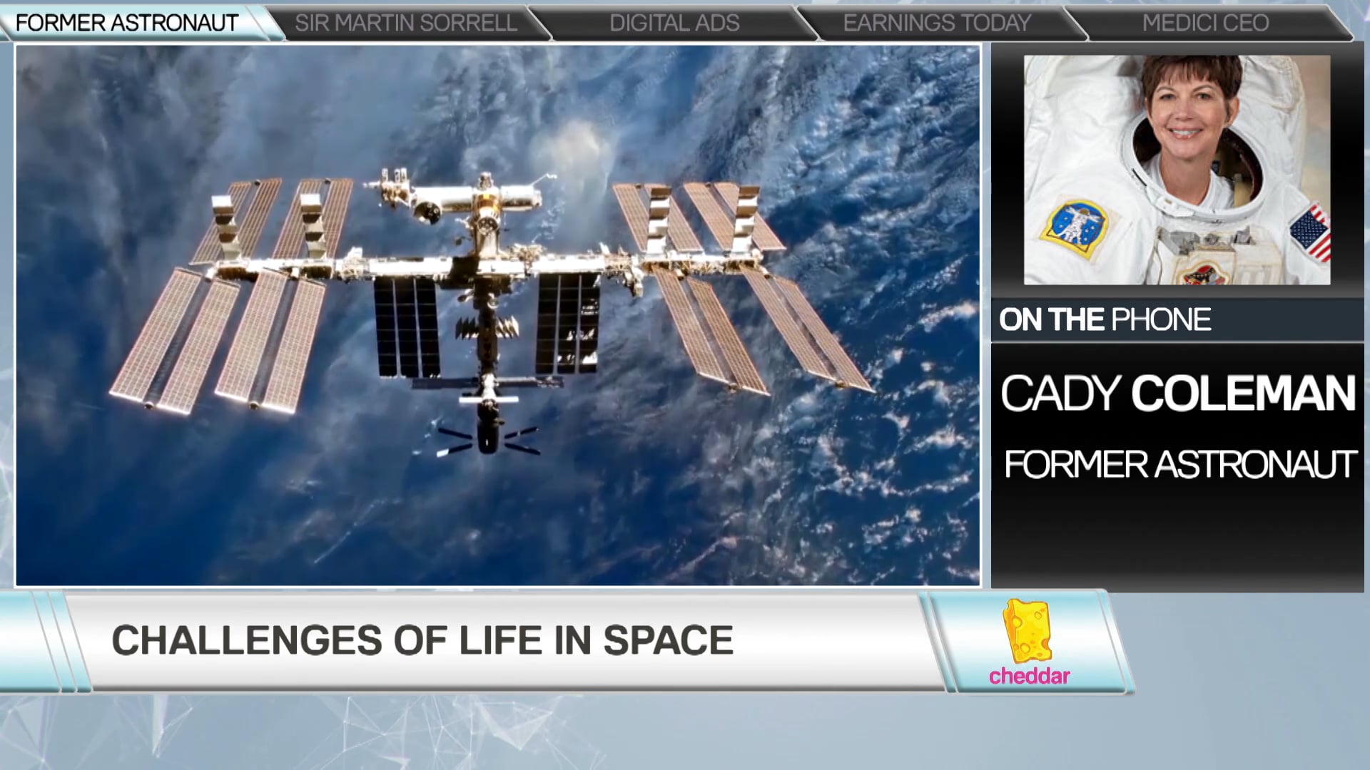 Former Astronaut Cady Coleman on Life in Space