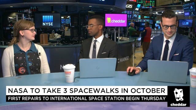 NASA's Planning Three Spacewalks in O...