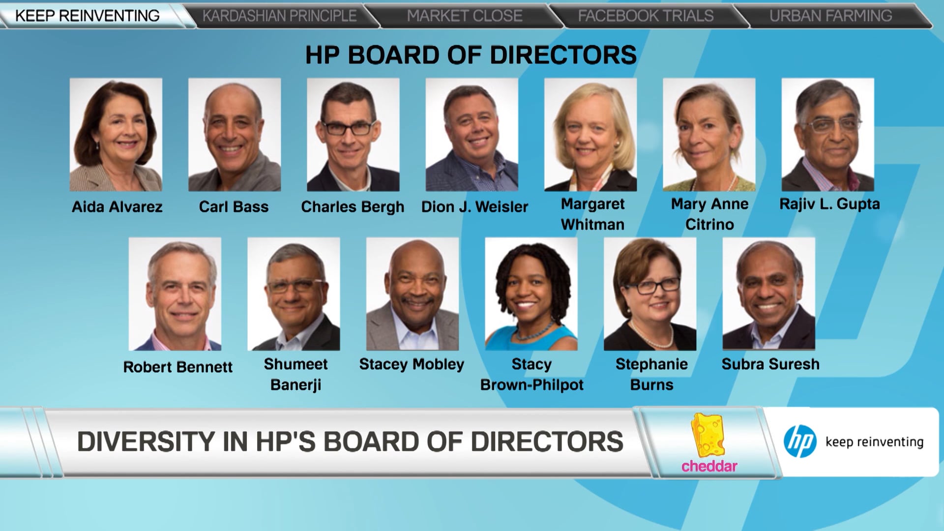 Stephanie Dismore	- VP and GM, America's Channel at HP