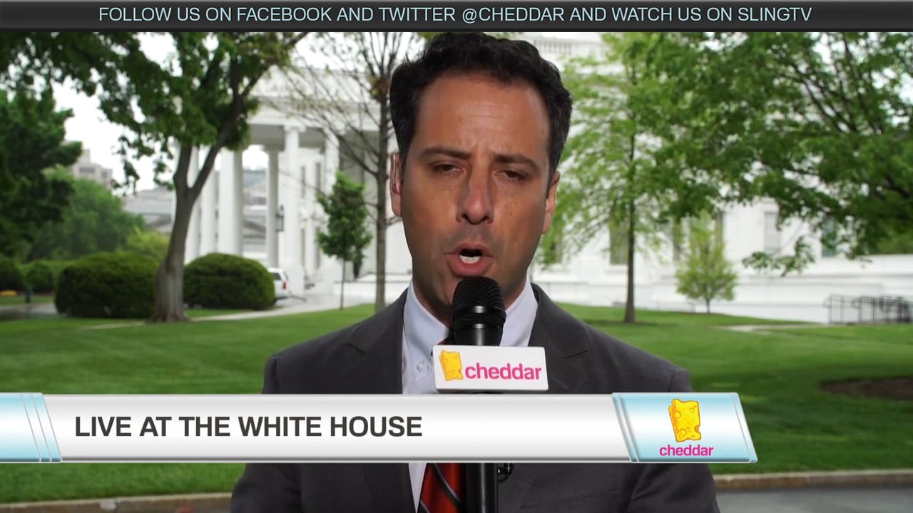 Cheddar's Jon Steinberg Live From the White House