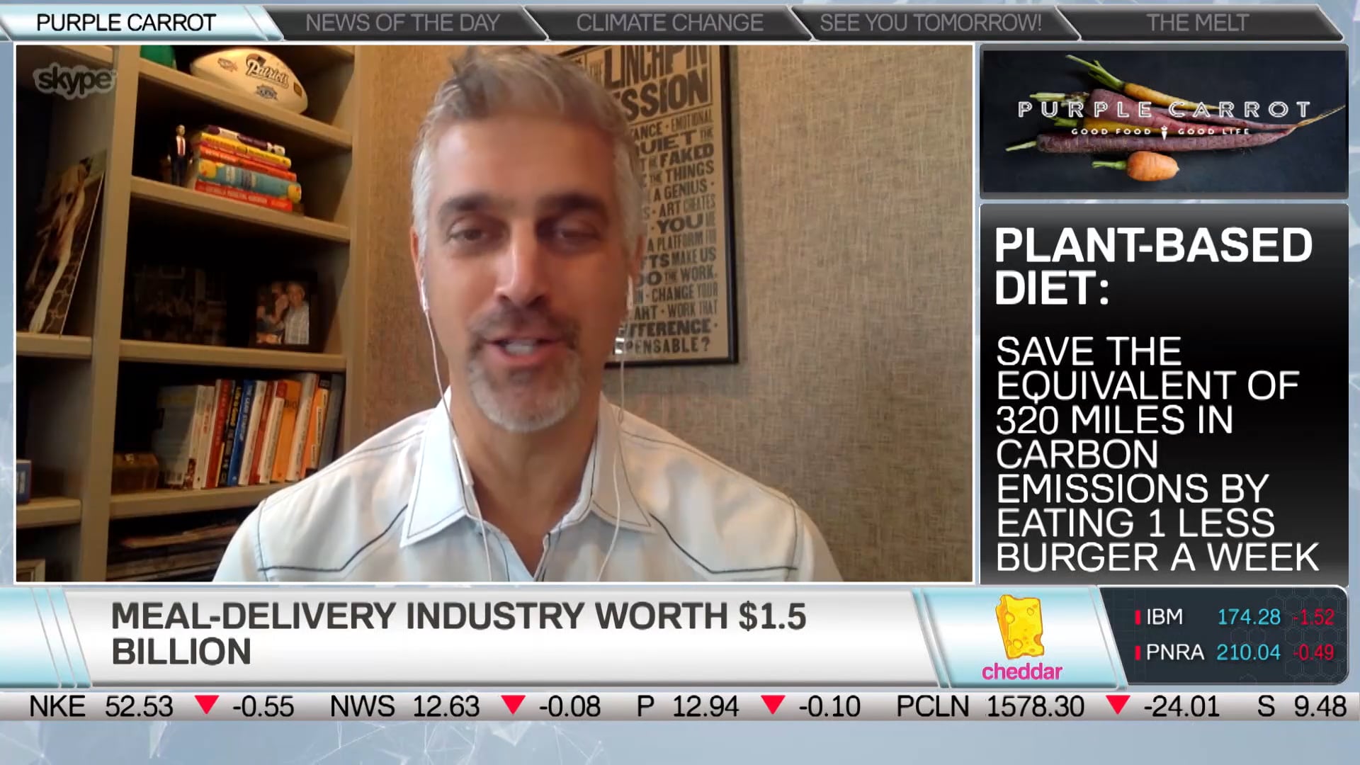 Andy Levitt on His Plant-Based Meal Delivery Company, Purple Carrot