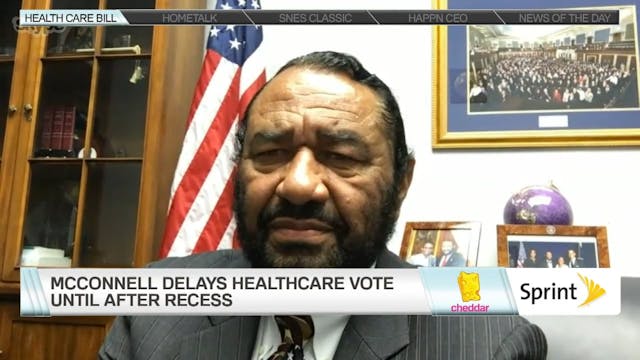 Congressman Al Green Calls Senate Hea...