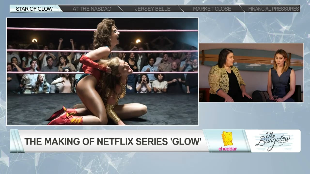 "Glow" Star Britney Young Says Netflix Has a "Passion" For Its Original Programming