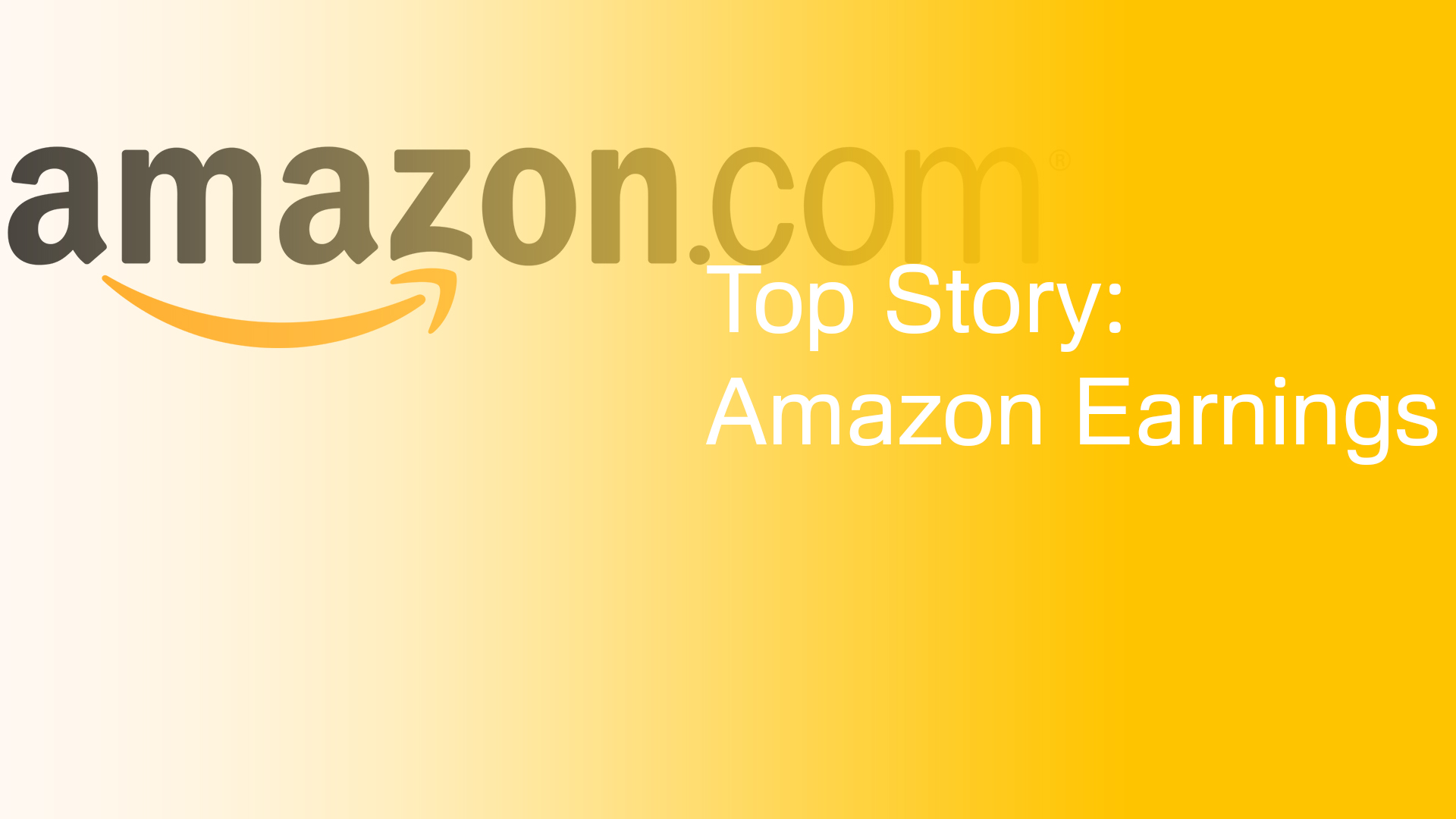 Top News: Amazon Earnings