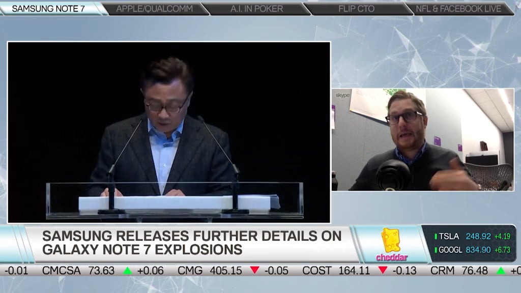 Why Did Samsung Hold a Press Conference for Its Battery Woes?