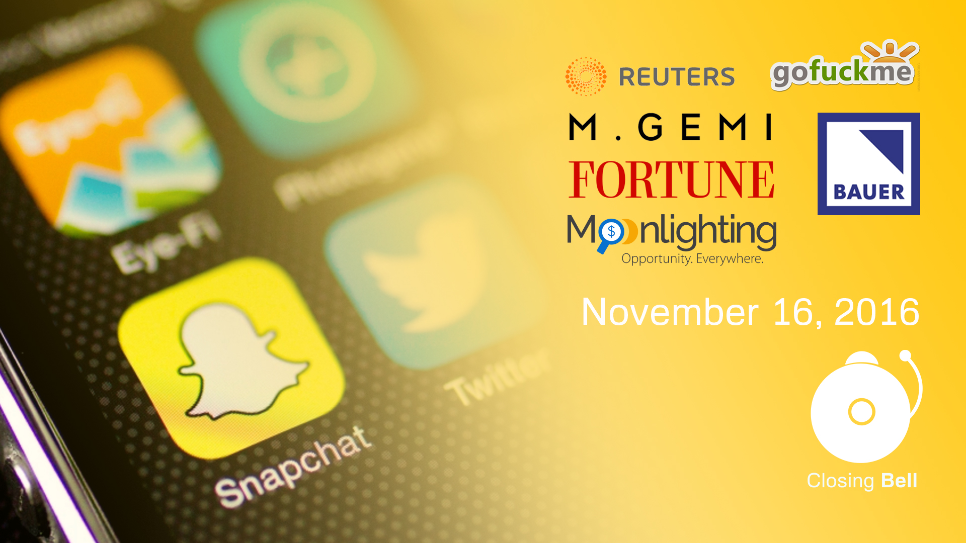 Closing Bell - November 16, 2016