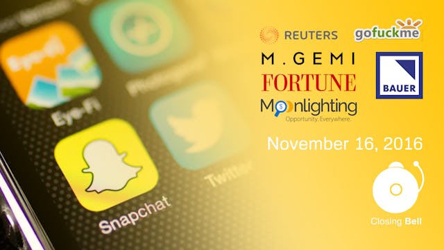 Closing Bell - November 16, 2016