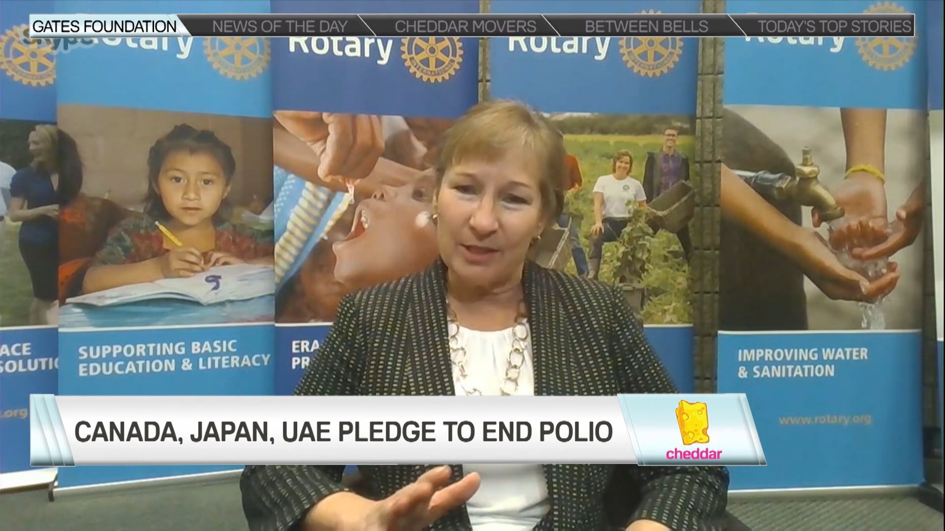 Carol Pandak Director of Rotary's PolioPlus