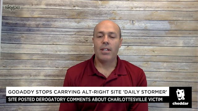 GoDaddy Stops Carrying Alt-Right Site...