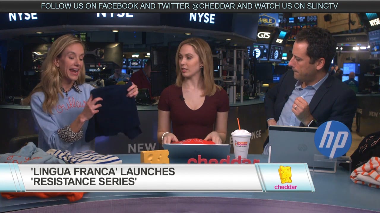 Lingua Franca's Cashmere Sweaters Carry Political Messages | Cheddar