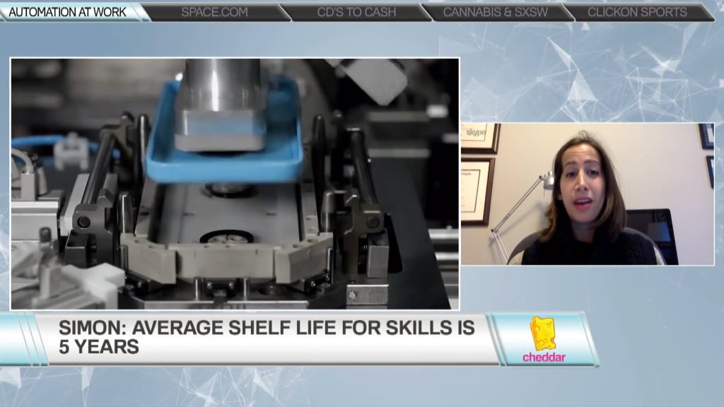 General Assembly's Liz Simon- The Shelf Life of Skills Is Less Than 5 Years