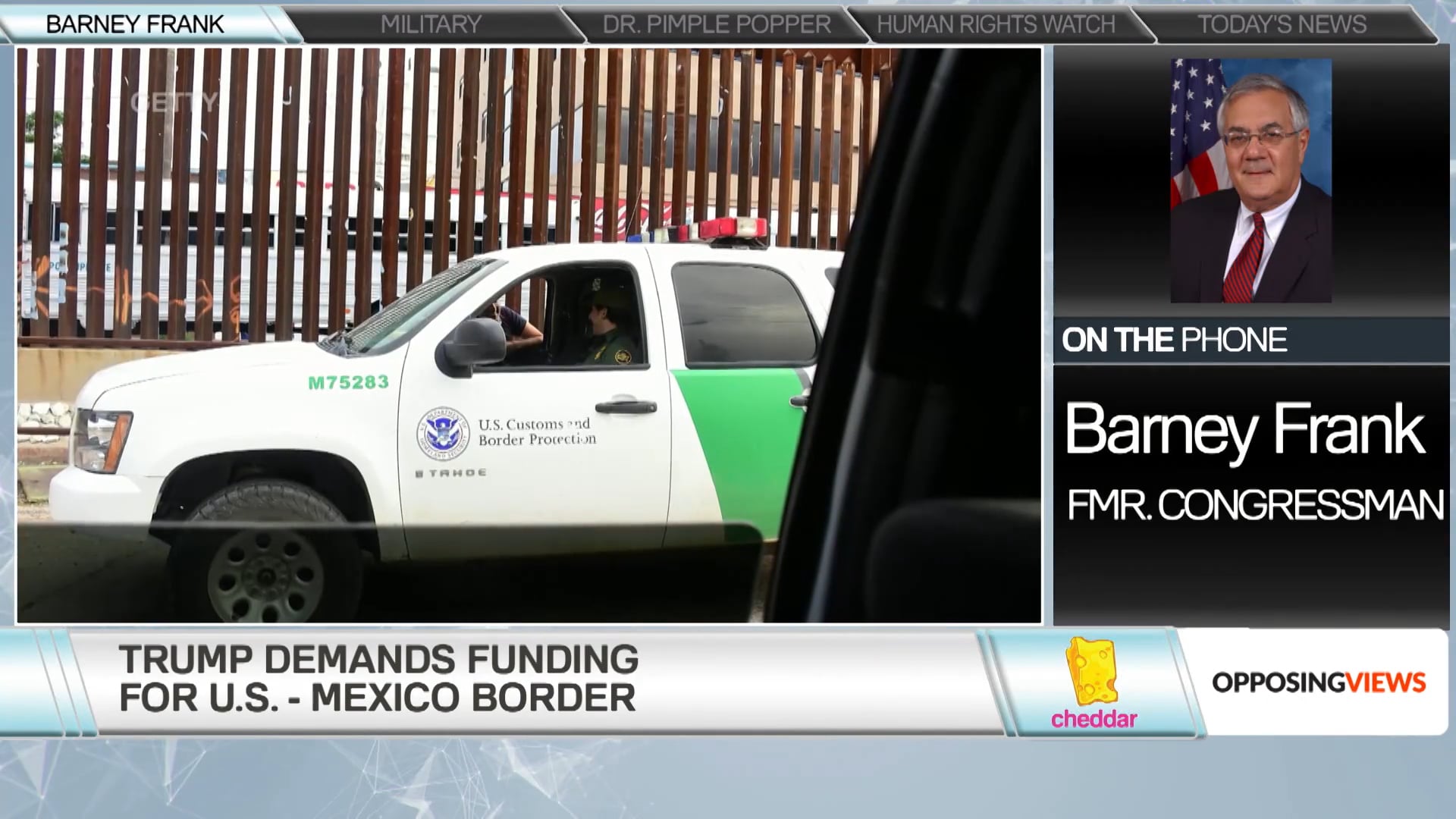 Fmr. Congressman Barney Frank Calls Bill O'Reilly an "Enormous Hypocrite"