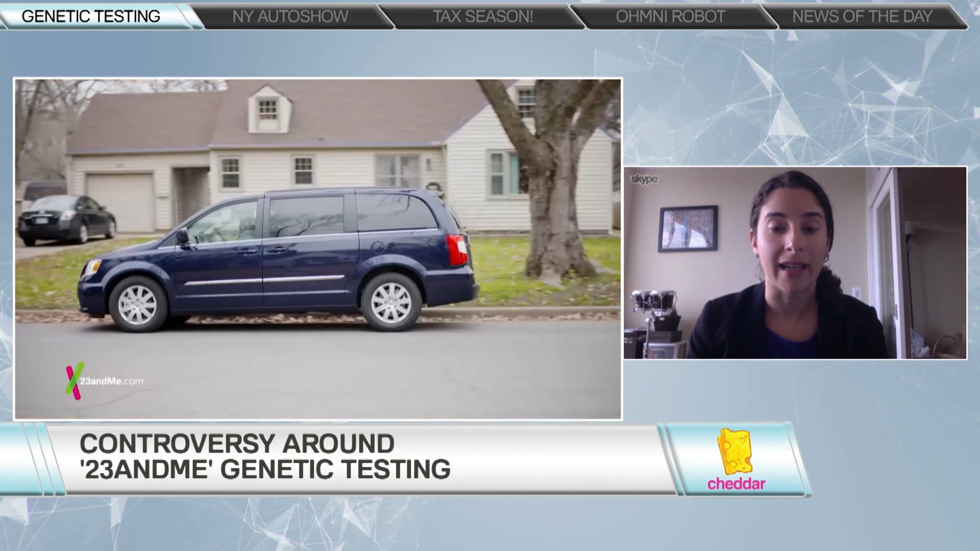 Dina Fine Maron Editor of Health & Medicine at Scientific American Discussing FDA's Decision to Grant Genetic Testing Company, 23andMe Permission to Sell Kits that Test for Parkinson's & Alzheimers