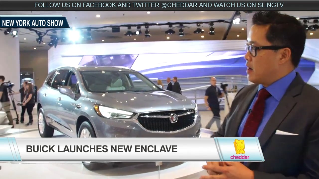 Motor Trend Shows Us Buick's New Enclave at New York Auto Show