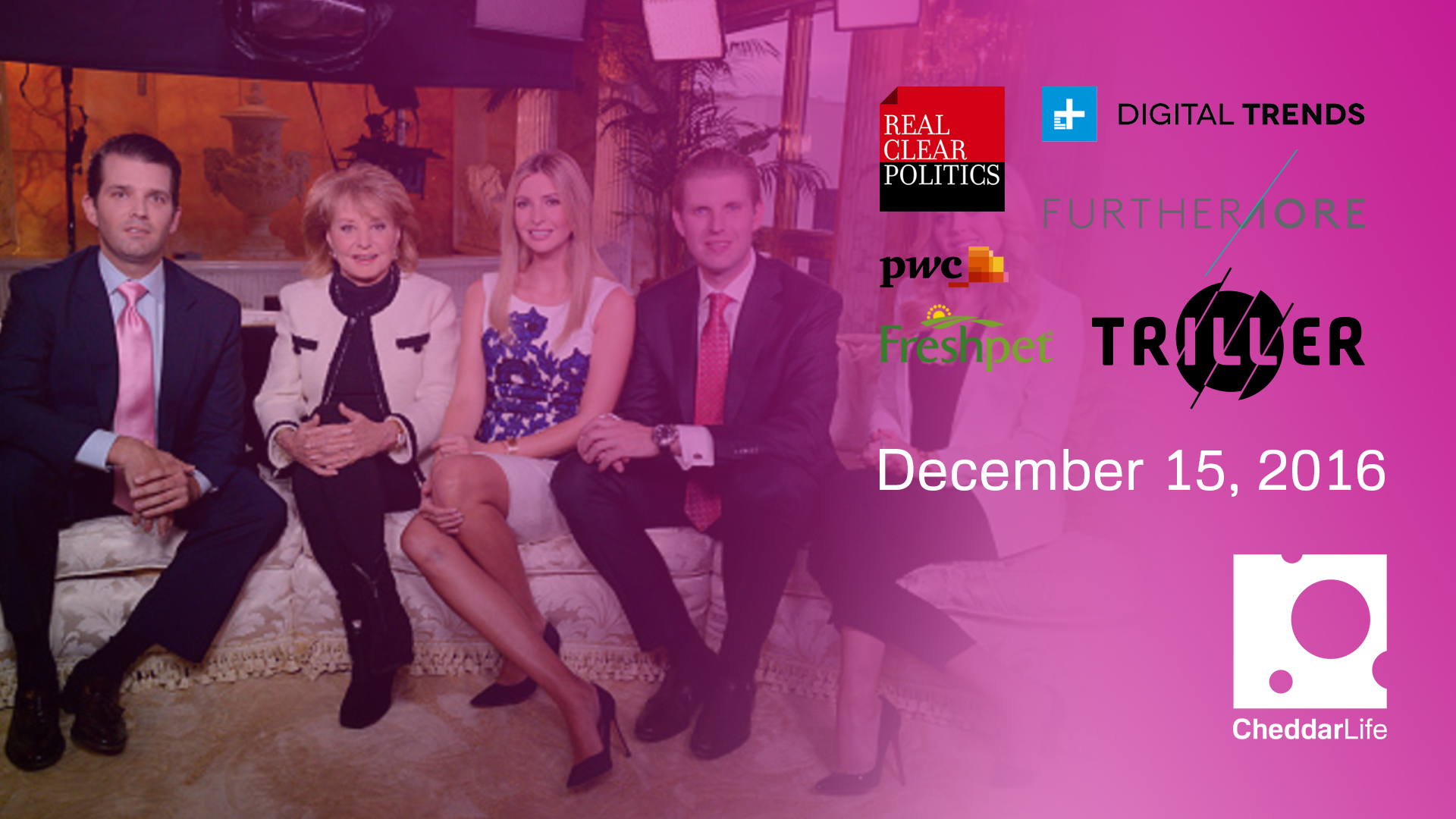 Cheddar Life December 15, 2016