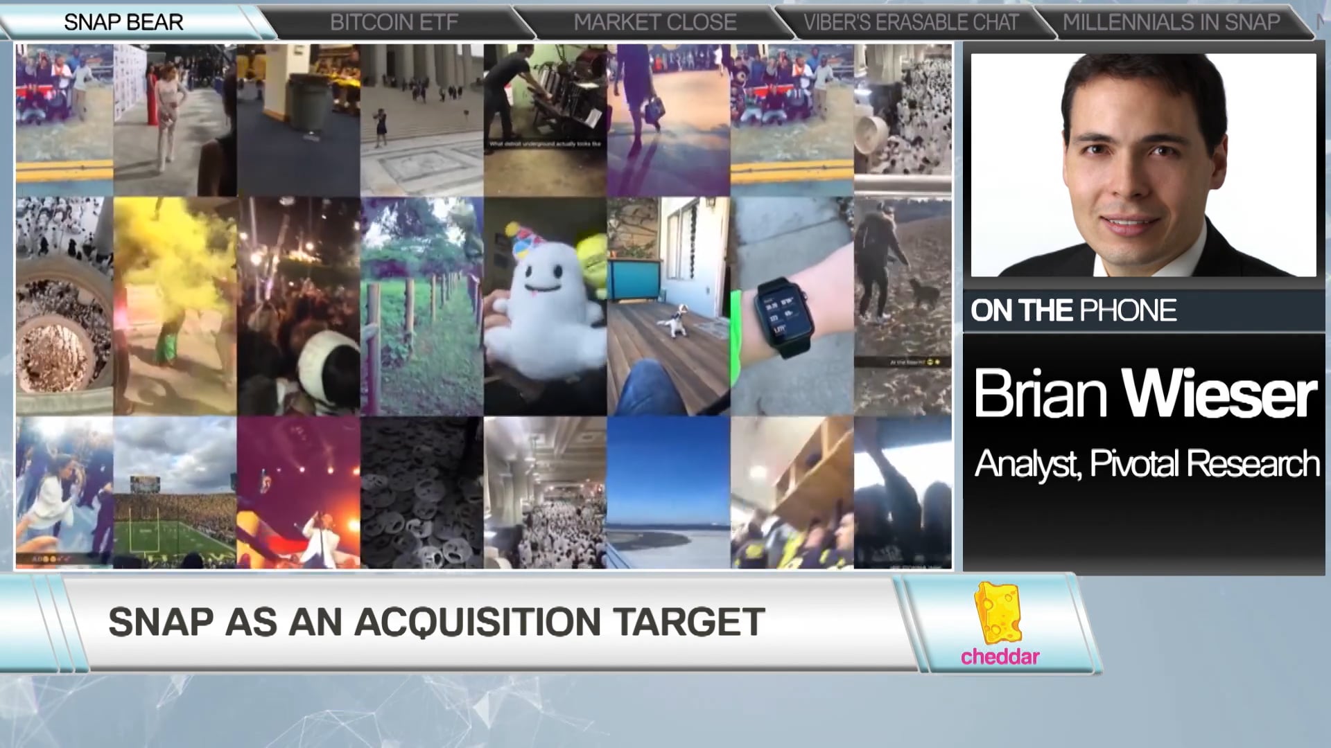 Pivotal Research Says Snap Wouldn't Be a Good Acquisition for Facebook