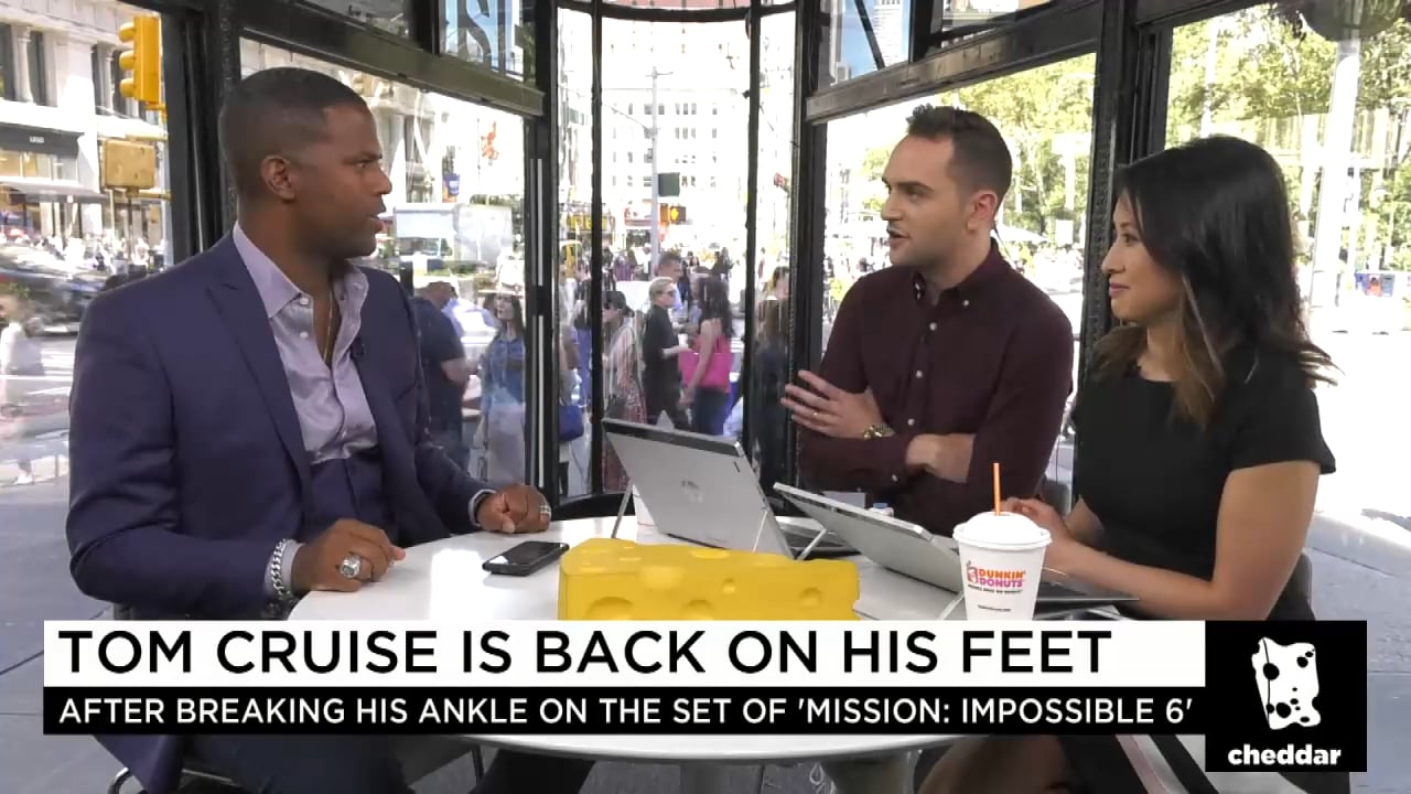 A.J. Calloway Has the Scoop on Tom Cruise's On-Set Injury