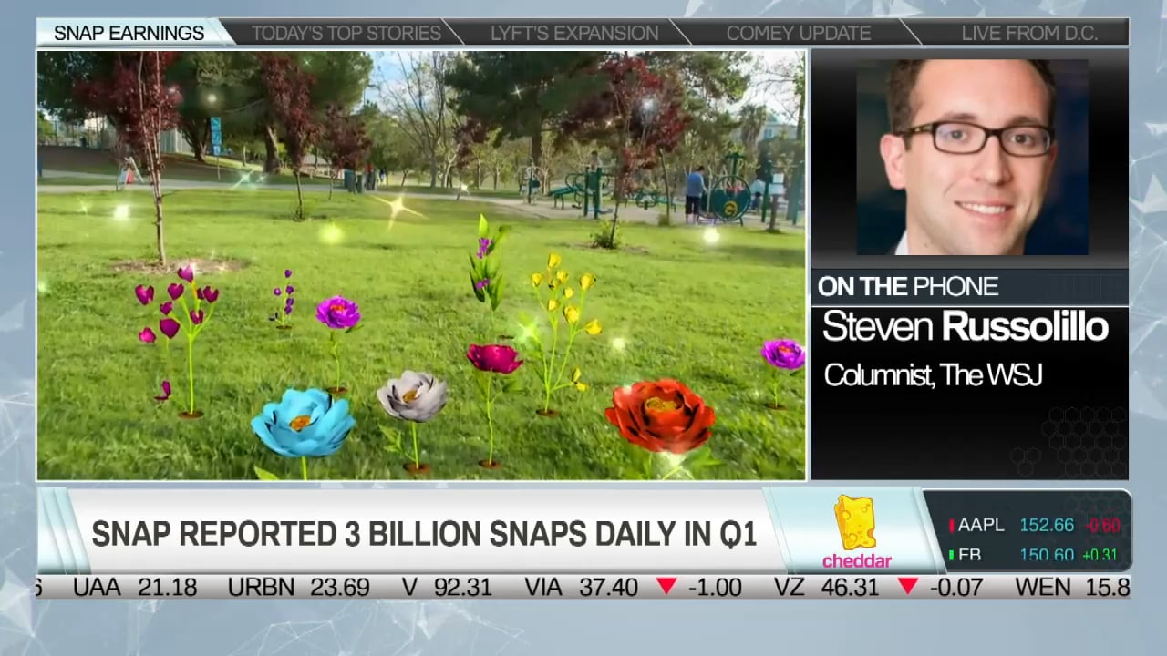 WSJ's Steven Russolillo- Snap's Earnings "Ugly"