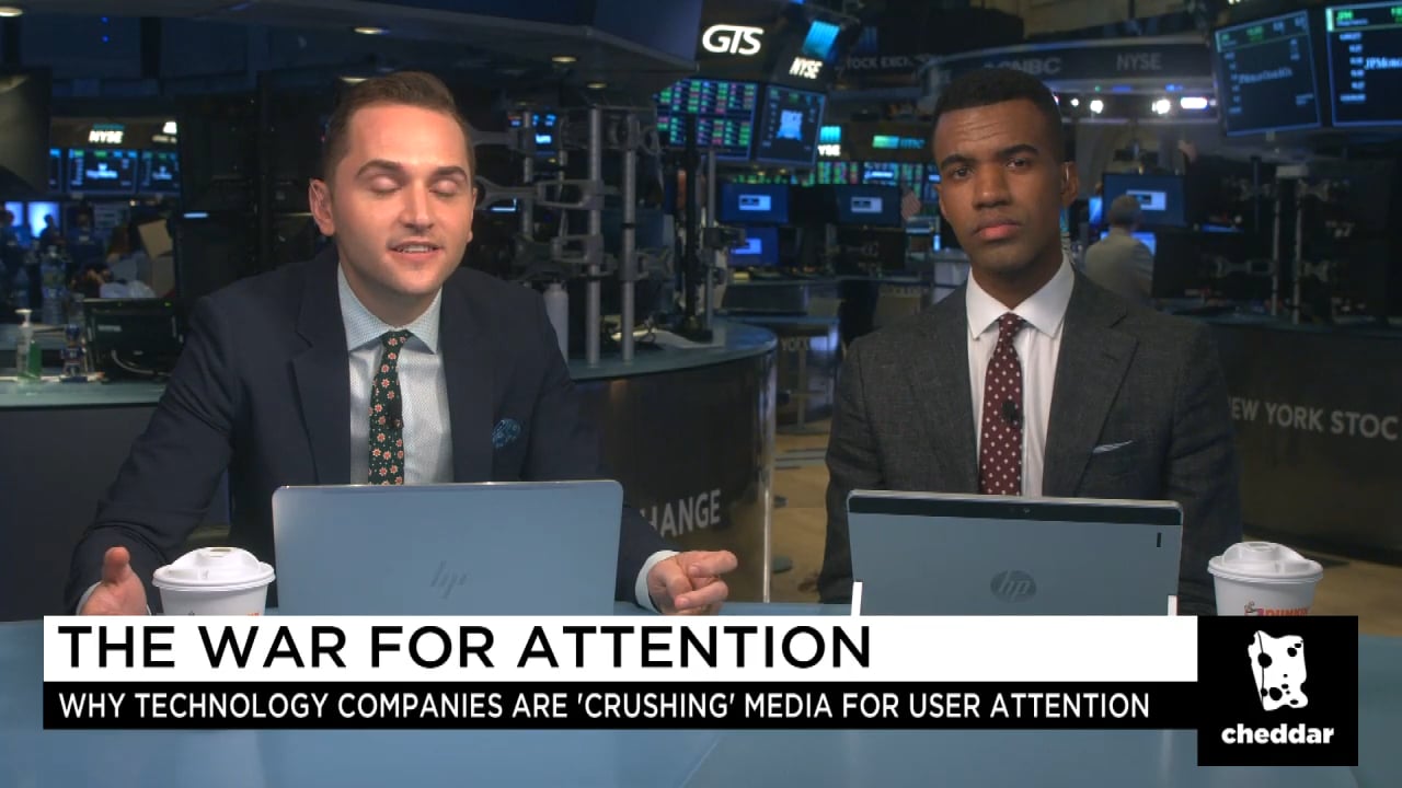 In the War for Attention, It's Tech vs. Media