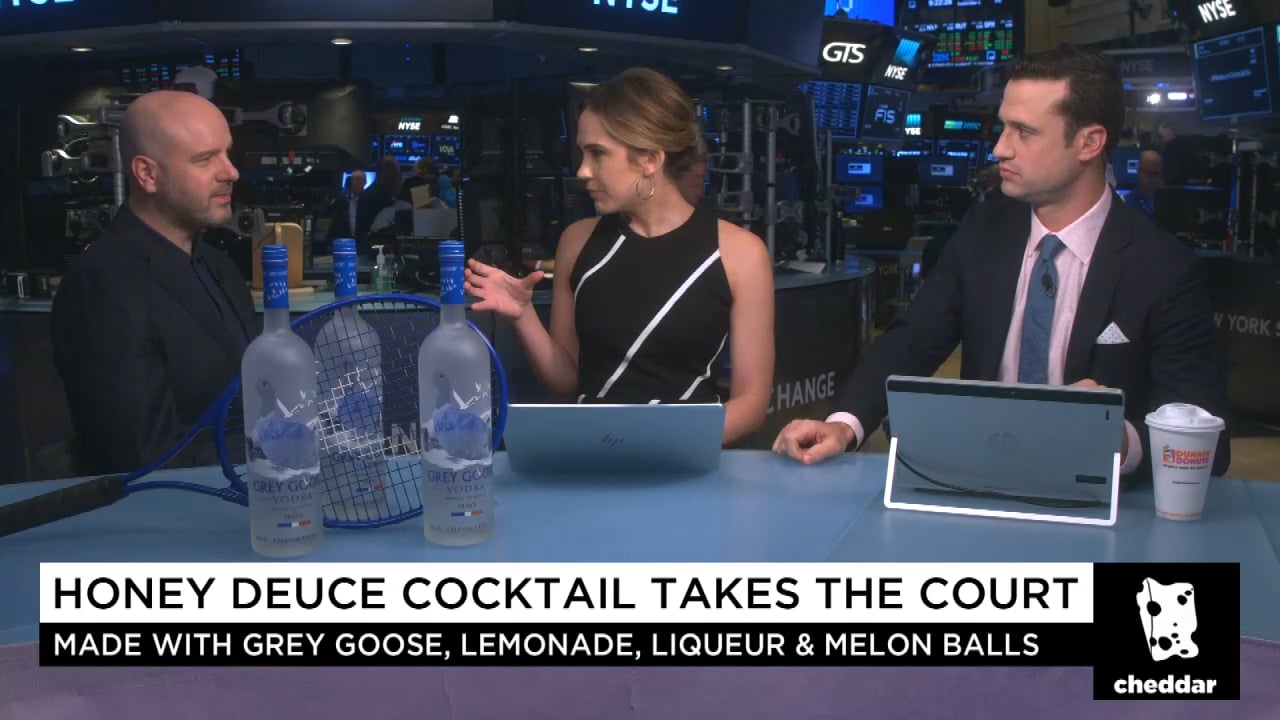 Grey Goose's Honey Deuce Cocktail Takes the Court
