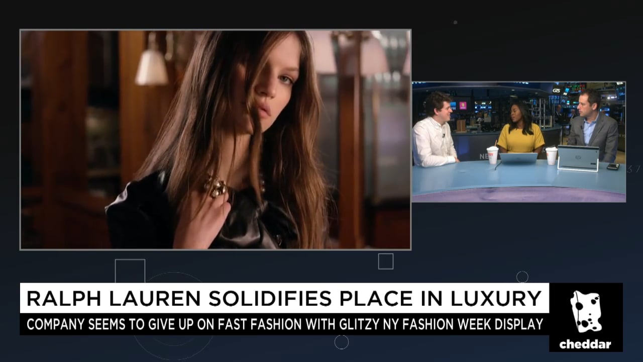 Will Ralph Lauren's Glitzy Fashion Week Display Do it For Customers?