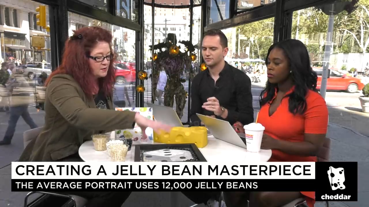 How One Artist Turns Jelly Bellies Into Art