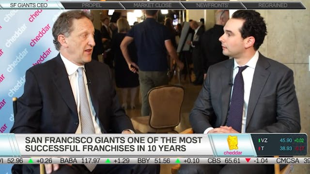 SF Giants President and CEO Talks to ...