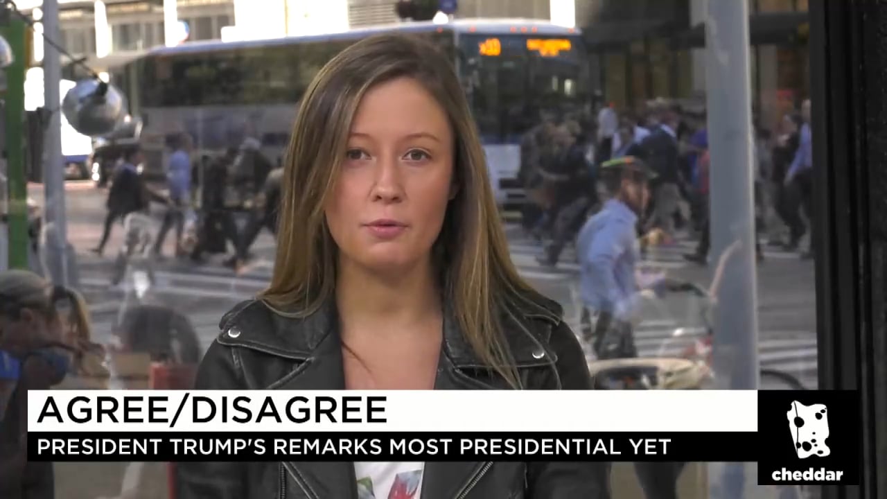 Agree or Disagree: Trump's Las Vegas Remarks Most Presidential Yet