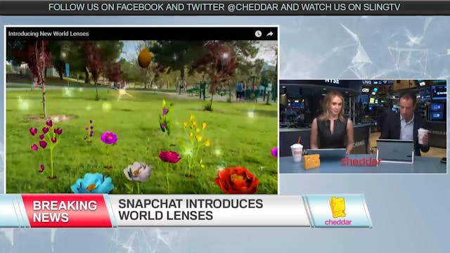 Snapchat Introduces World Lenses