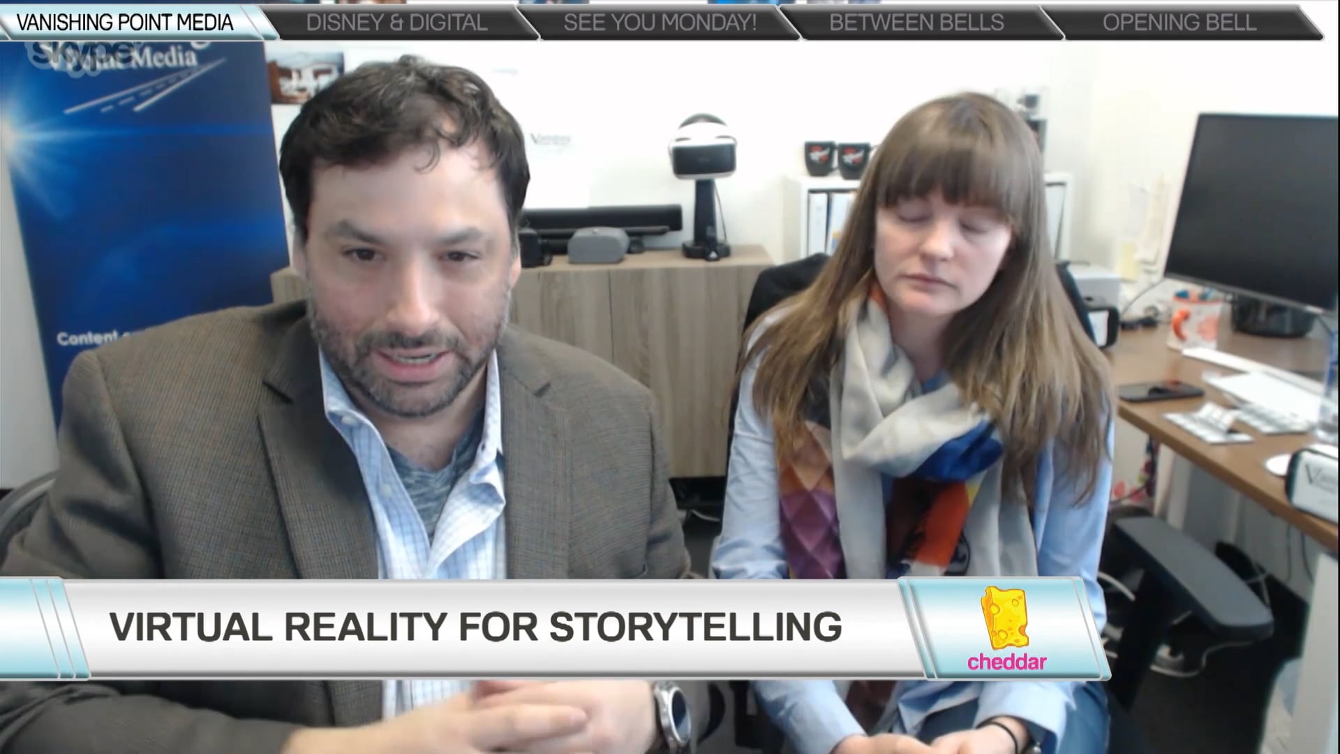 Annie Lukowski and BJ Schwartz, founders, Vanishing Point Media