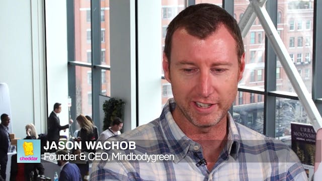 Jason Wachob of mindbodygreen at Foun...