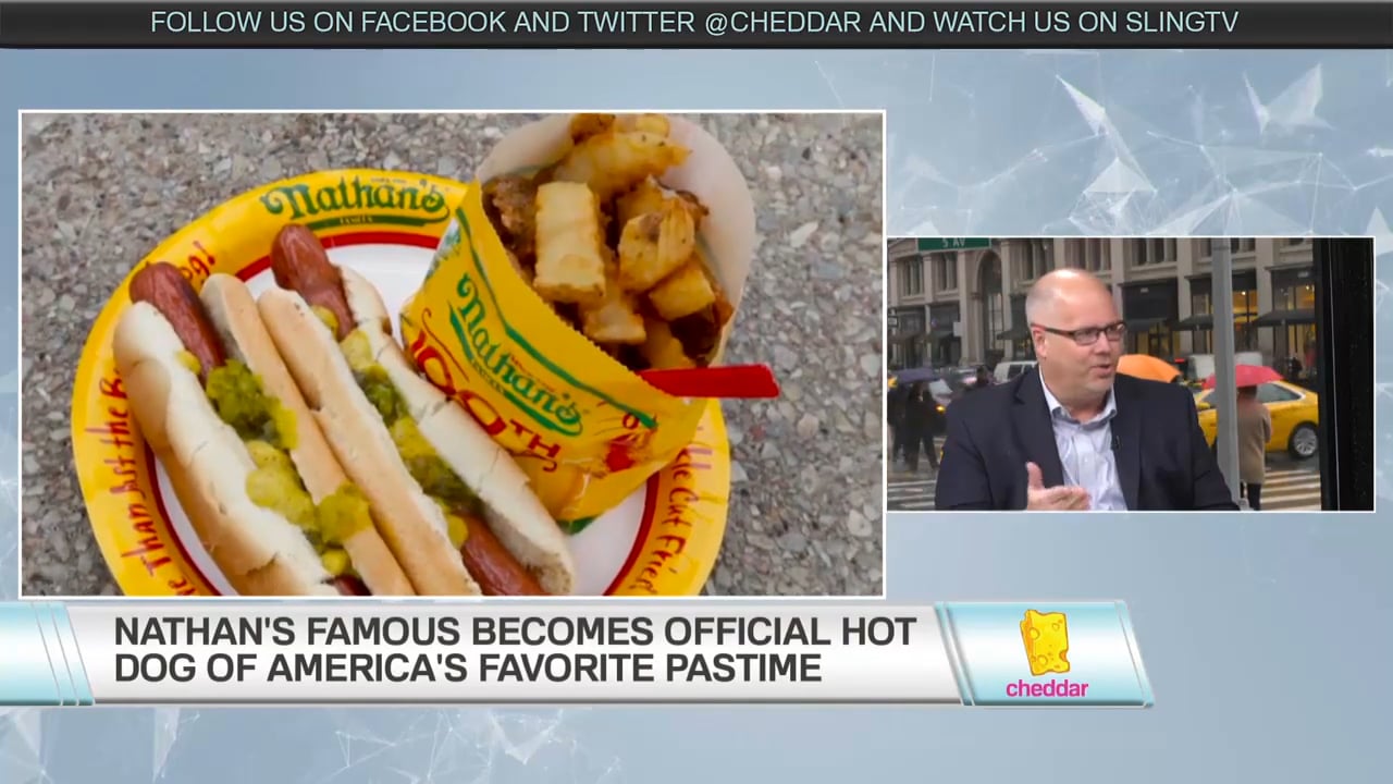 Nathan's Famous Becomes MLB's First Official Hot Dog