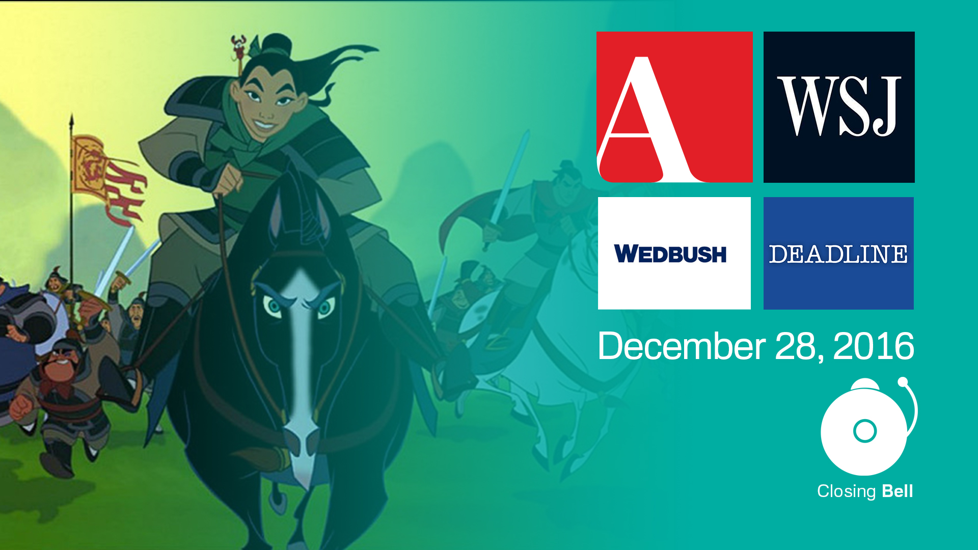 Closing Bell - December 28, 2016