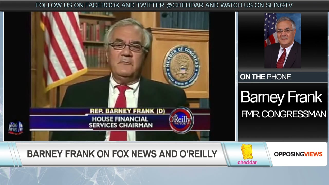Fmr. Congressman Barney Frank Says Bill O'Reilly Would Silence Guests