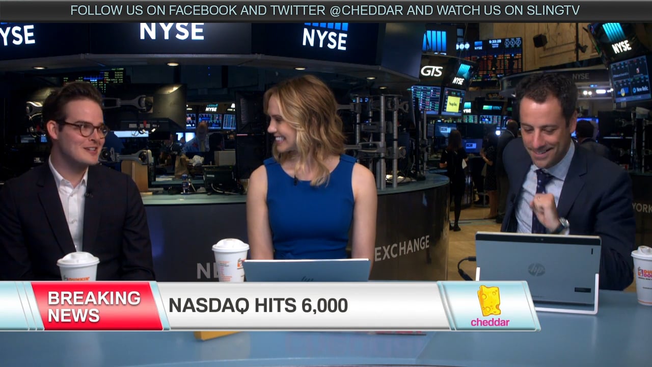 BREAKING- Nasdaq Breaks 6,000 for First Time Ever