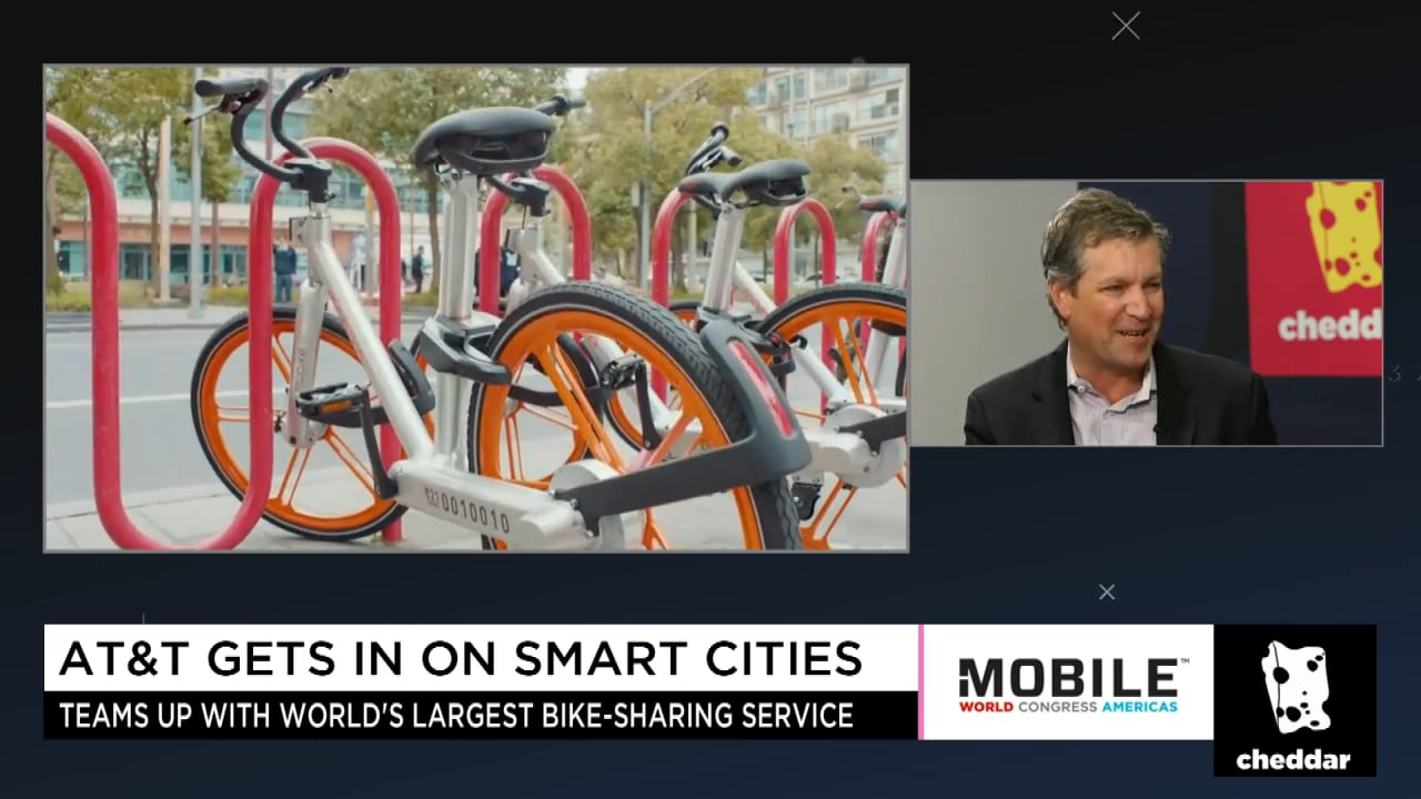 Why AT&T Is Getting Into the Bike-Sharing Business