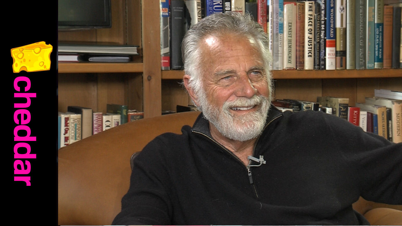 Jonathan Goldsmith - "The Most Interesting Man in the World" on Cheddar